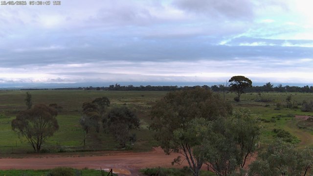 time-lapse frame, West webcam