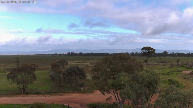 time-lapse frame, West webcam