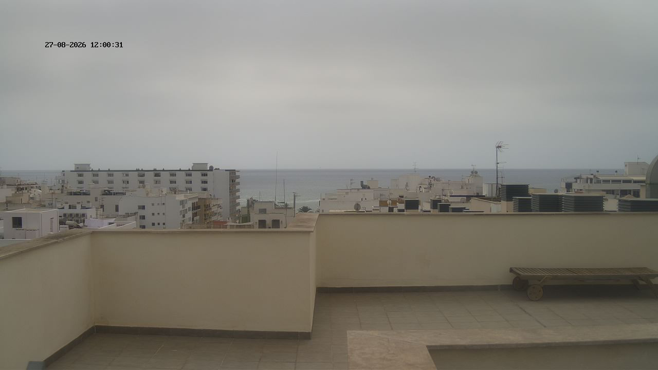 view from Santa Eulalia Wettercam on 2026-08-27