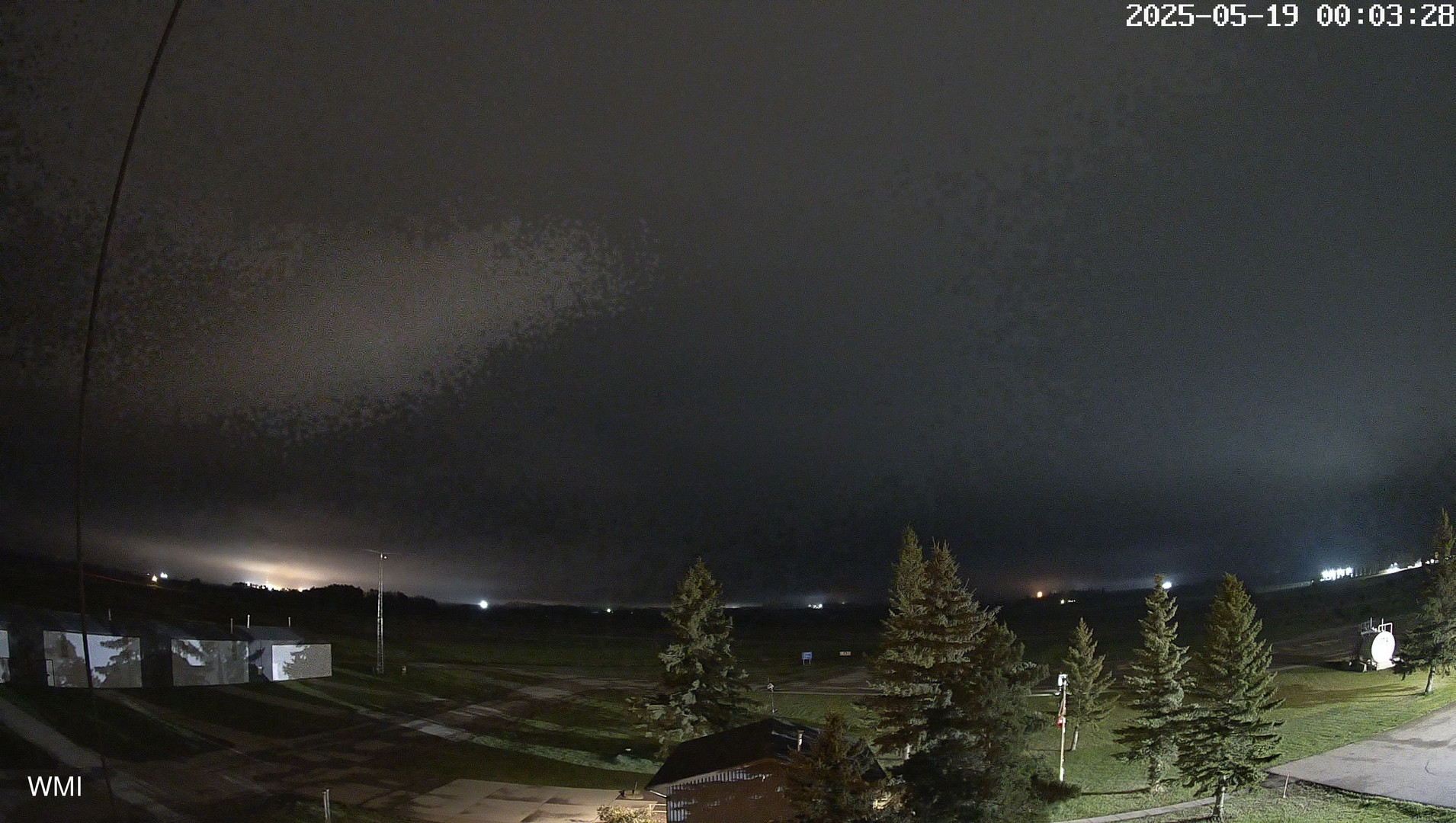 time-lapse frame, Olds Radar North webcam