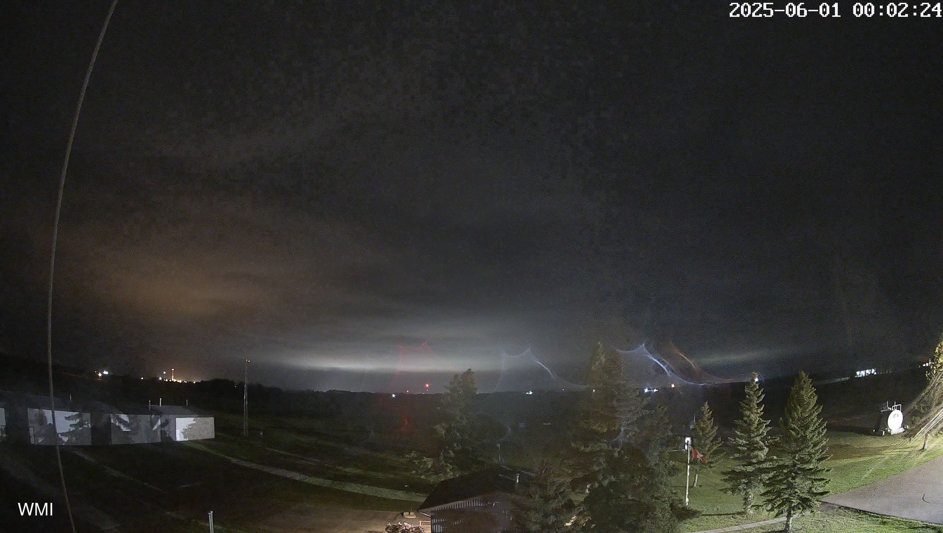 time-lapse frame, Olds Radar North webcam