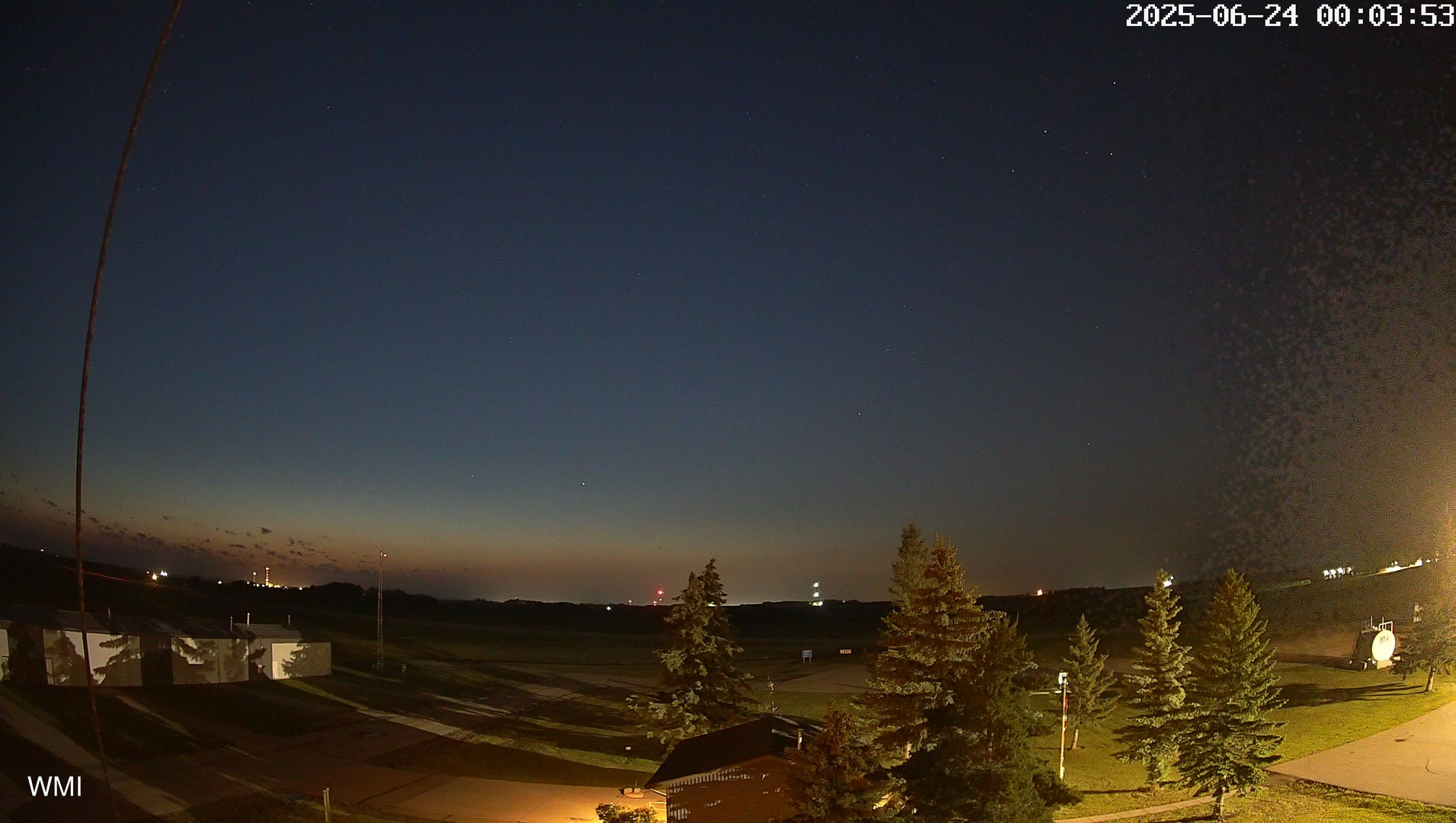 time-lapse frame, Olds Radar North webcam