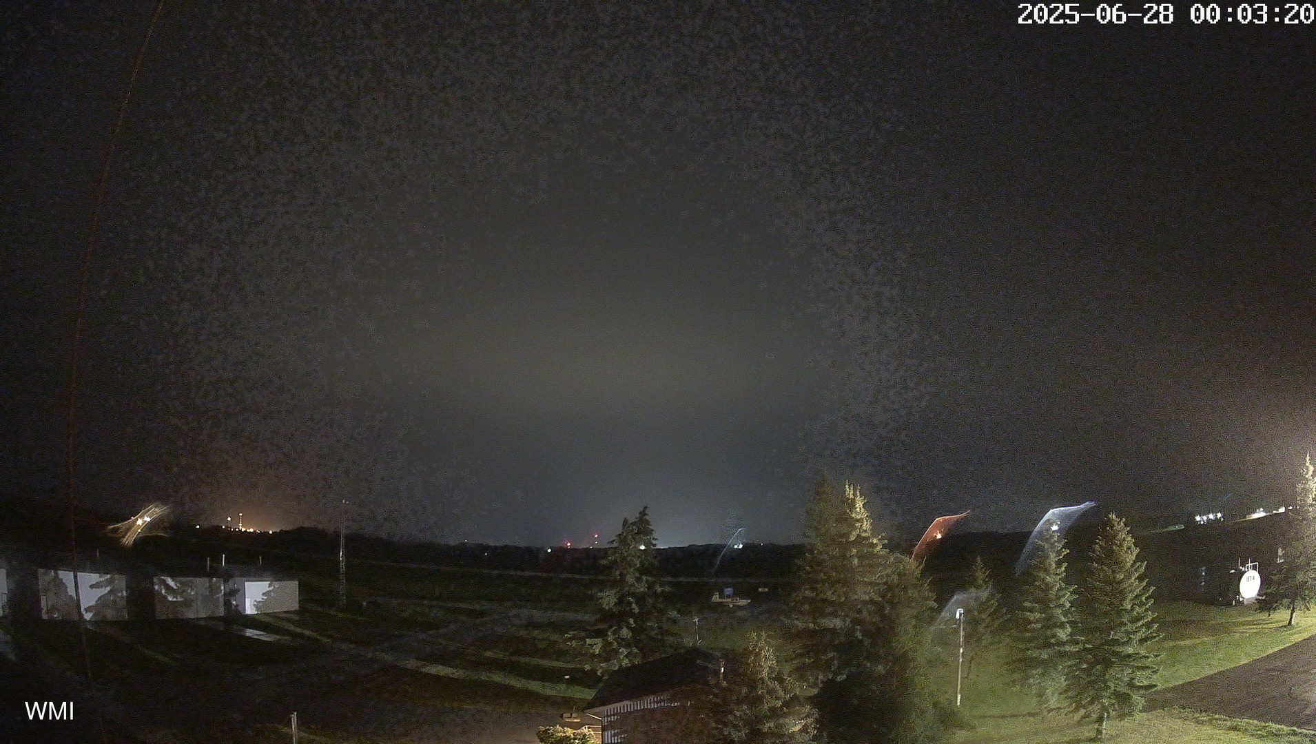 time-lapse frame, Olds Radar North webcam