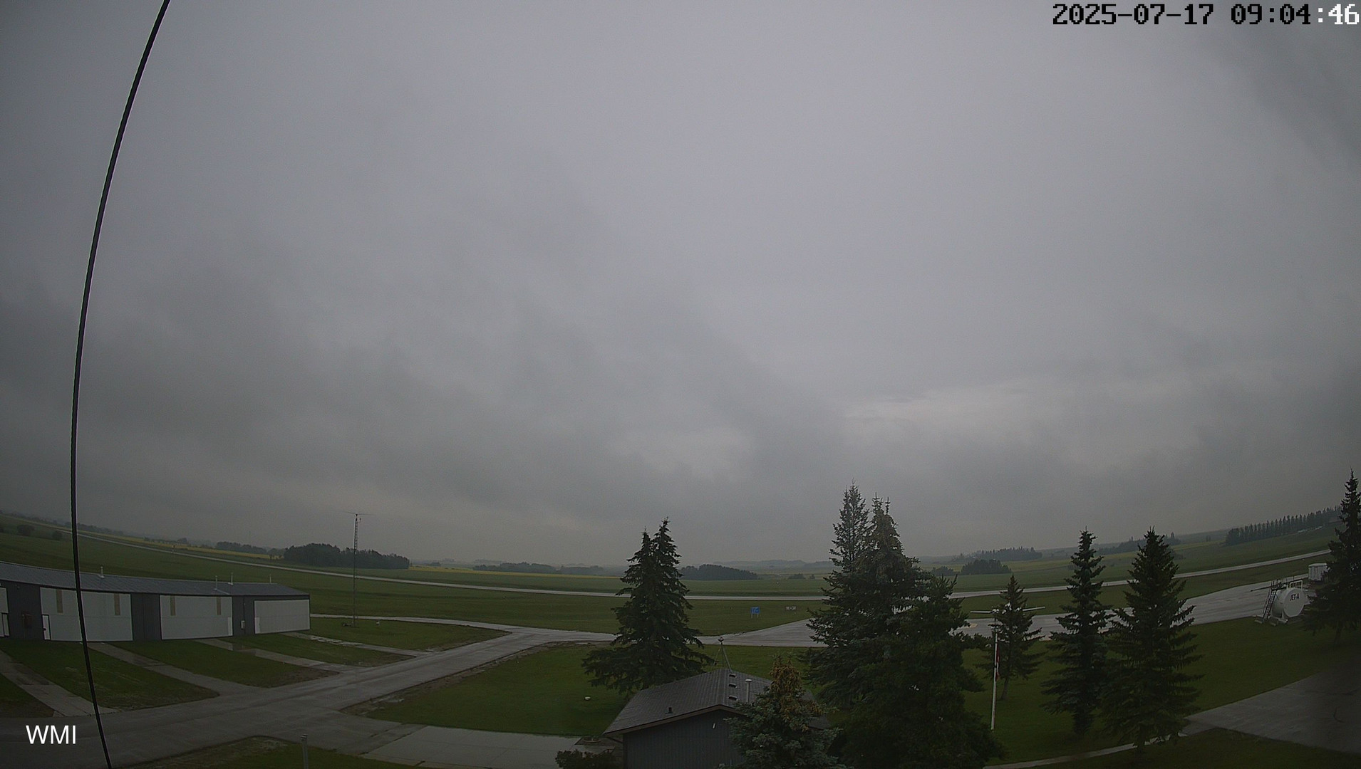 time-lapse frame, Olds Radar North webcam