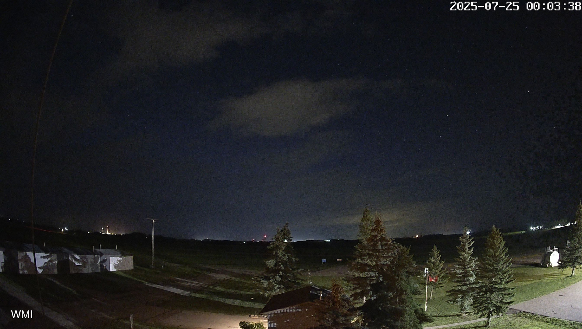 time-lapse frame, Olds Radar North webcam