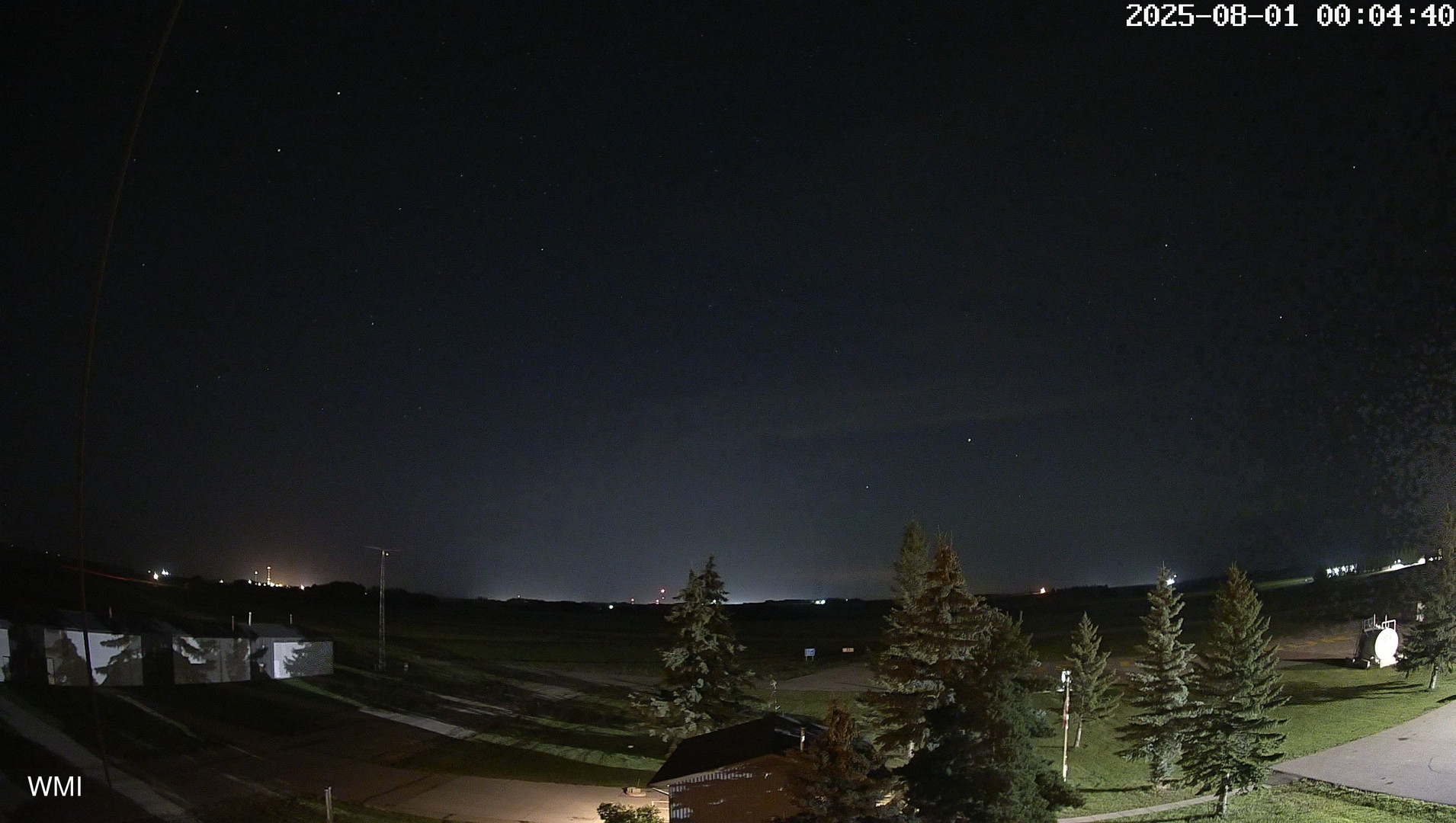 time-lapse frame, Olds Radar North webcam