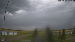 view from Olds Radar North on 2025-08-20