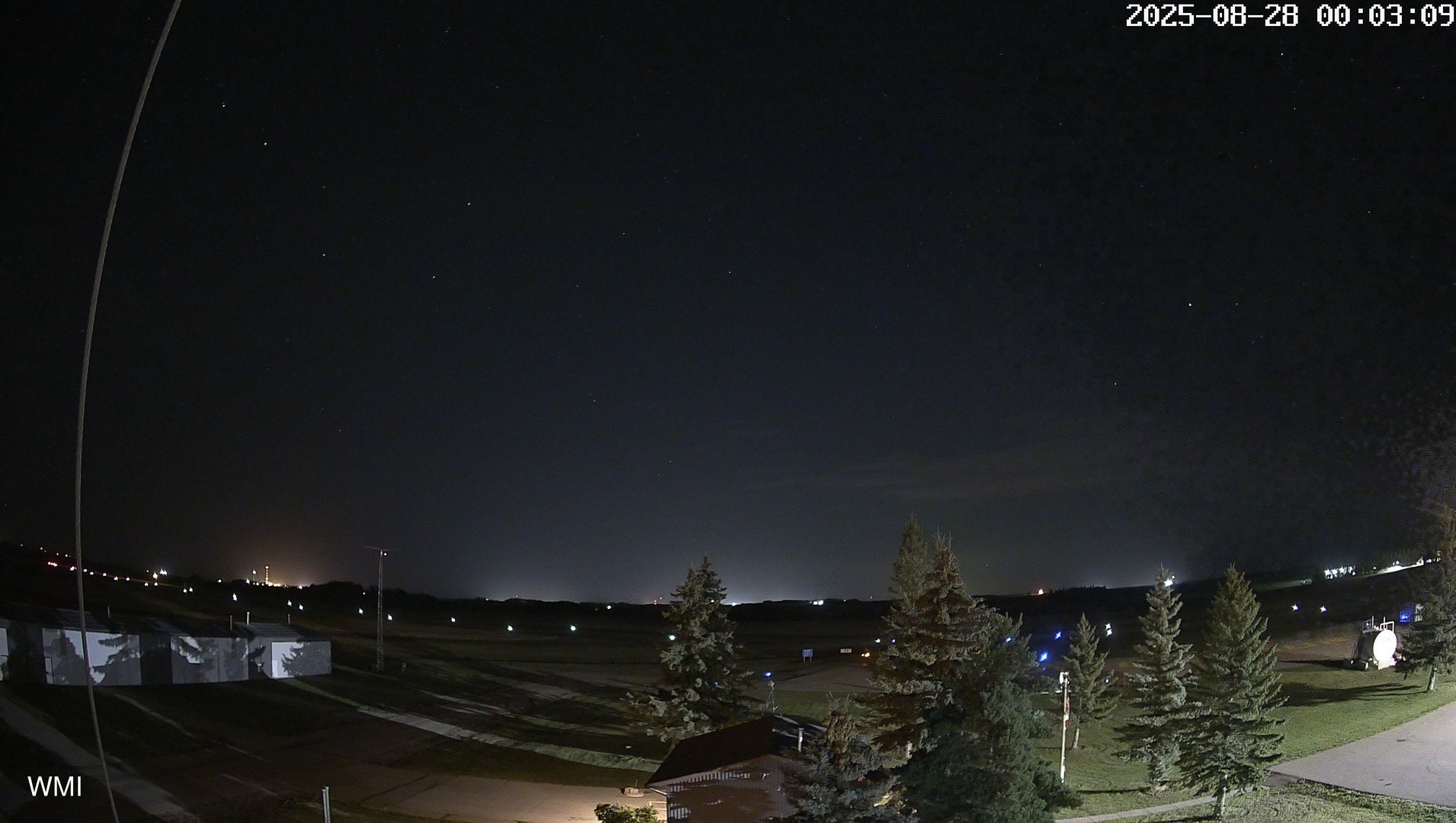 time-lapse frame, Olds Radar North webcam