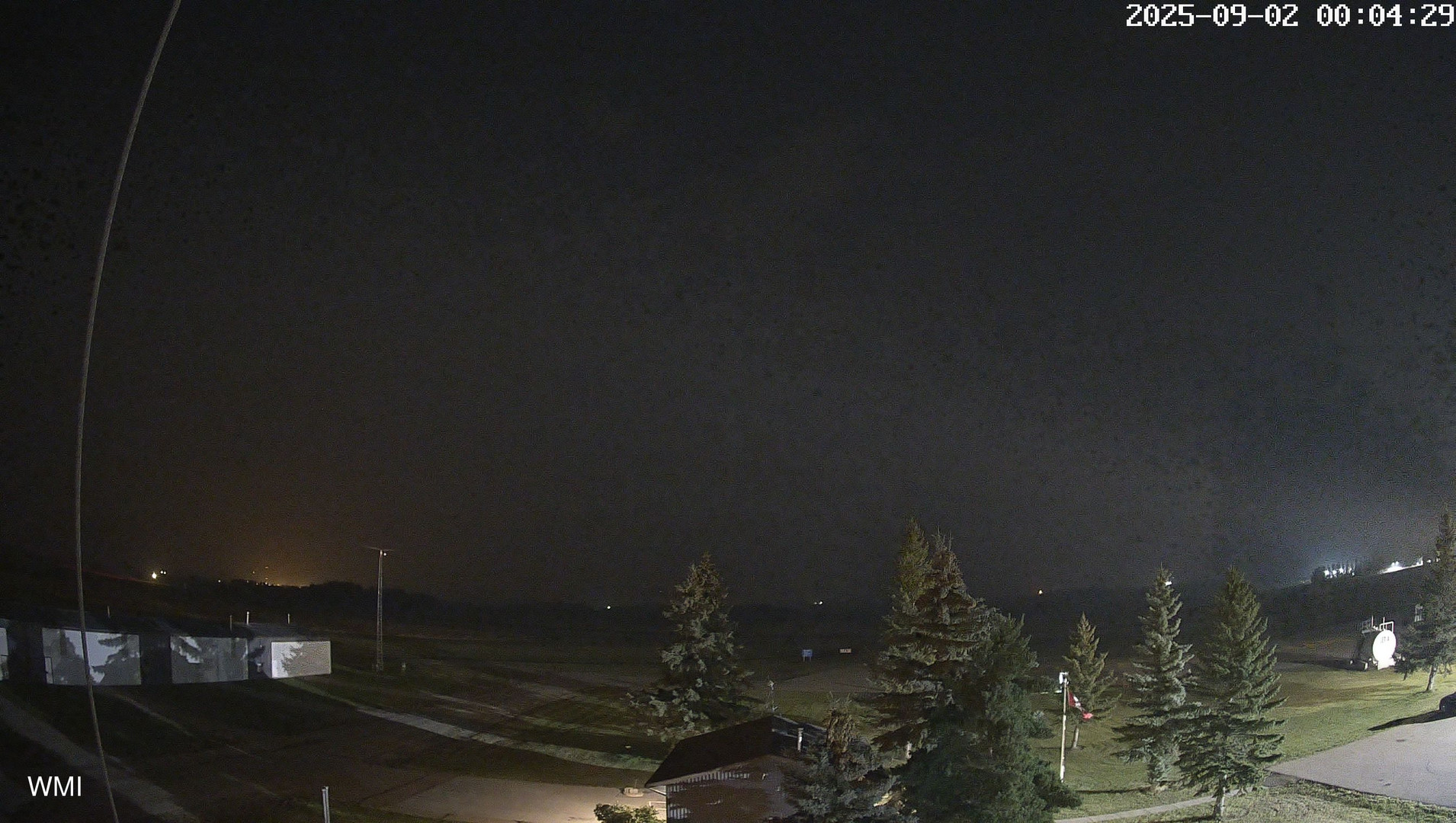 time-lapse frame, Olds Radar North webcam