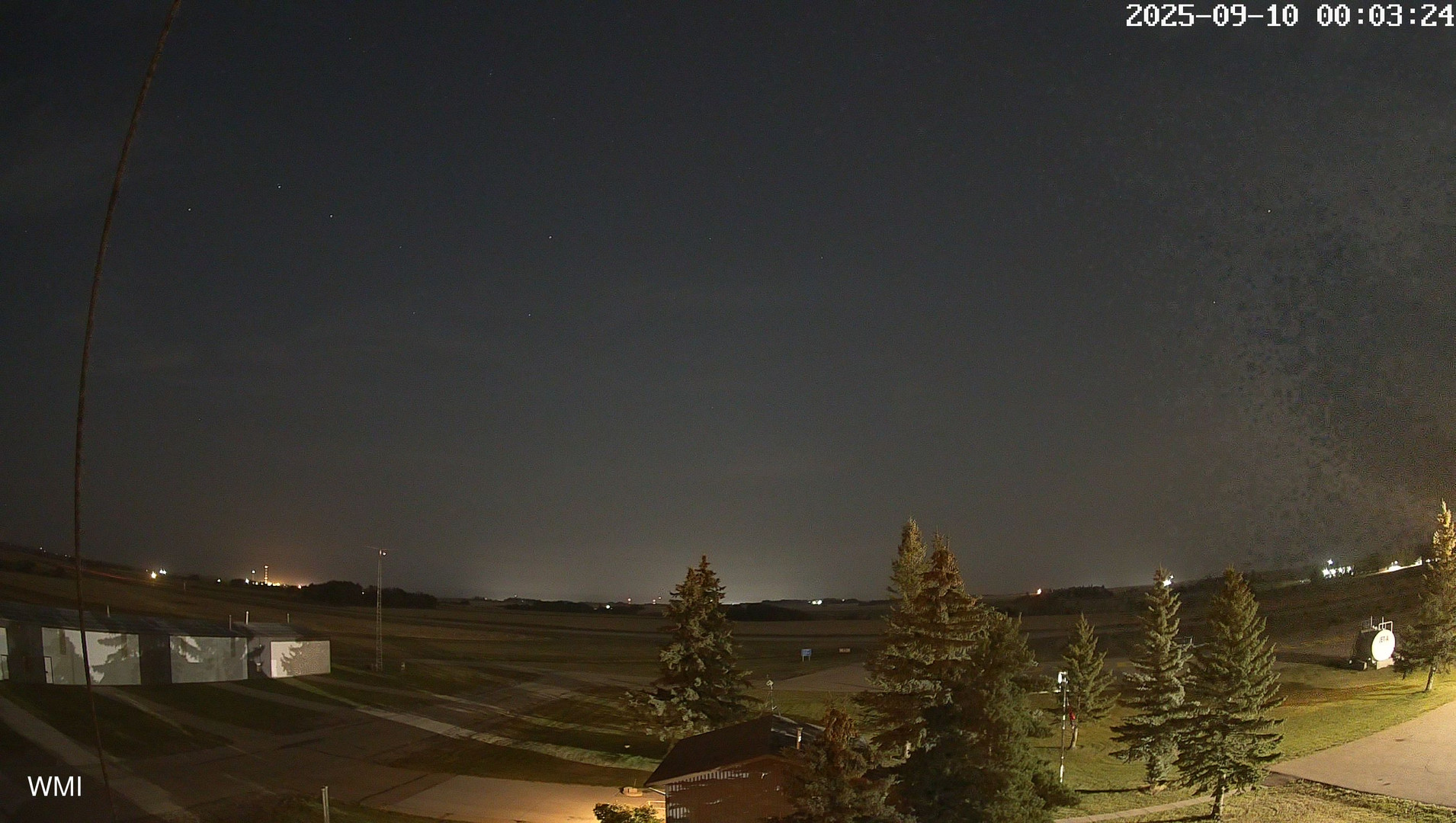 time-lapse frame, Olds Radar North webcam