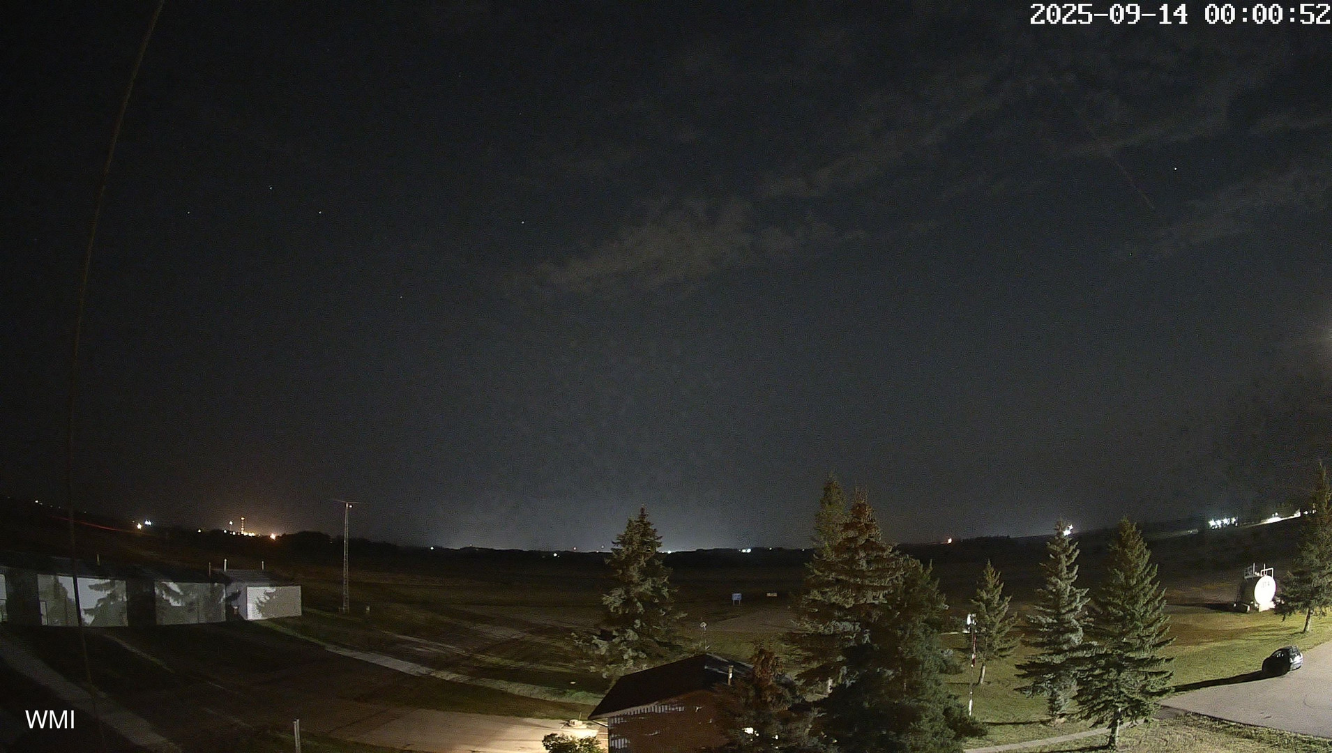 time-lapse frame, Olds Radar North webcam