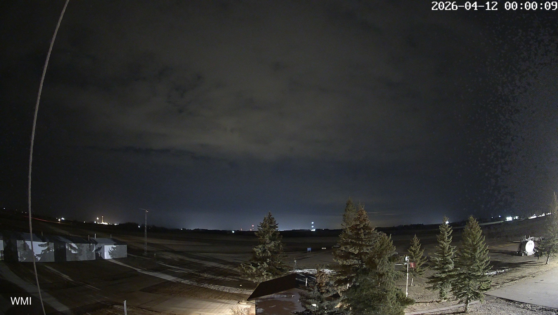 time-lapse frame, Olds Radar North webcam