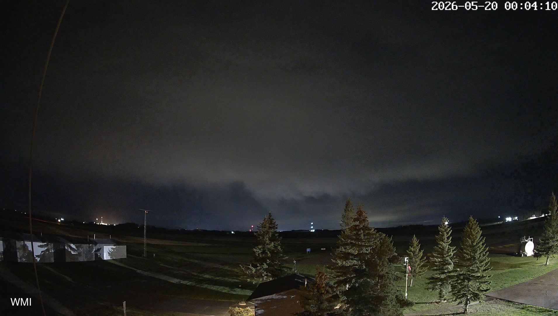 time-lapse frame, Olds Radar North webcam