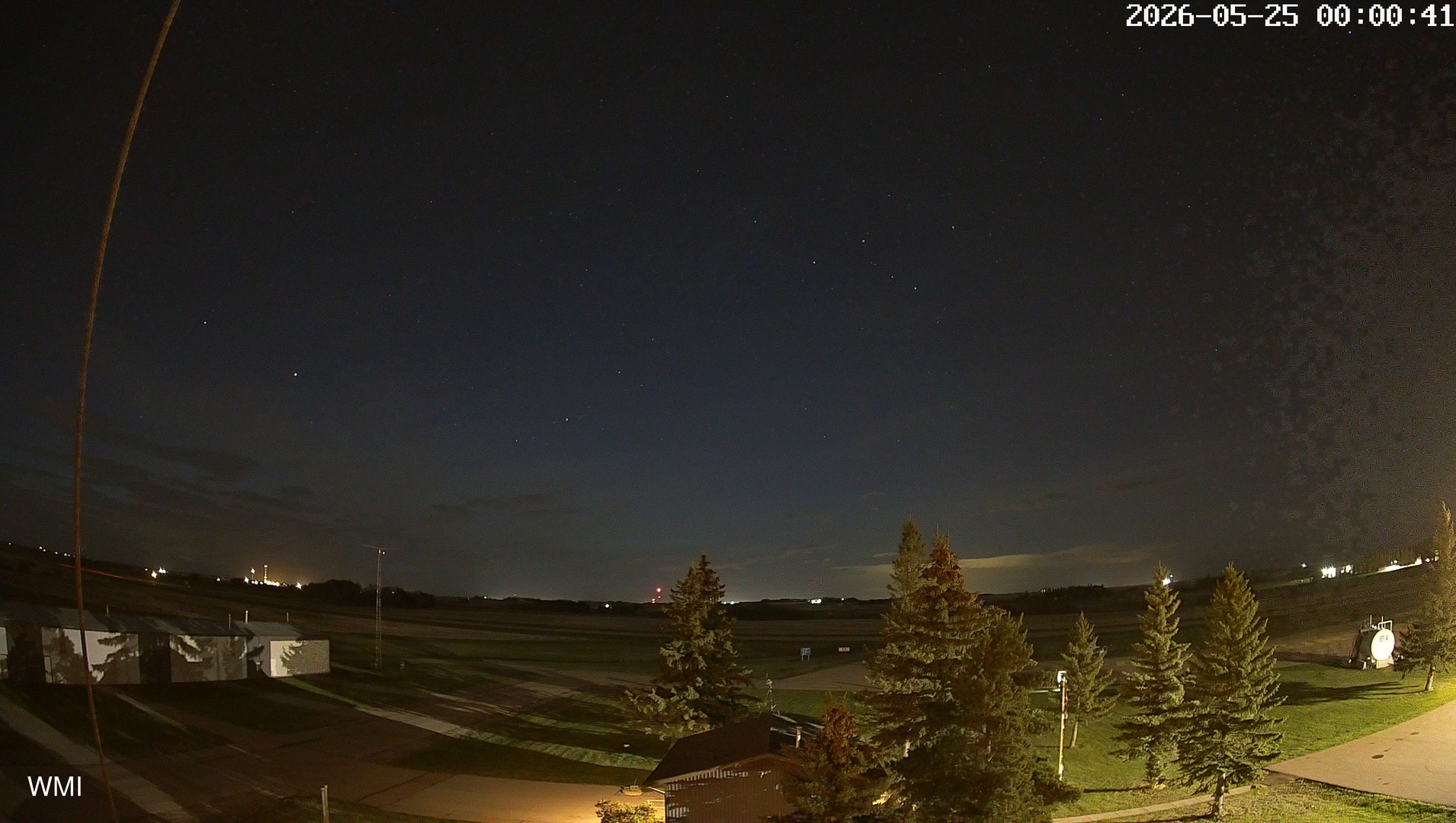 time-lapse frame, Olds Radar North webcam