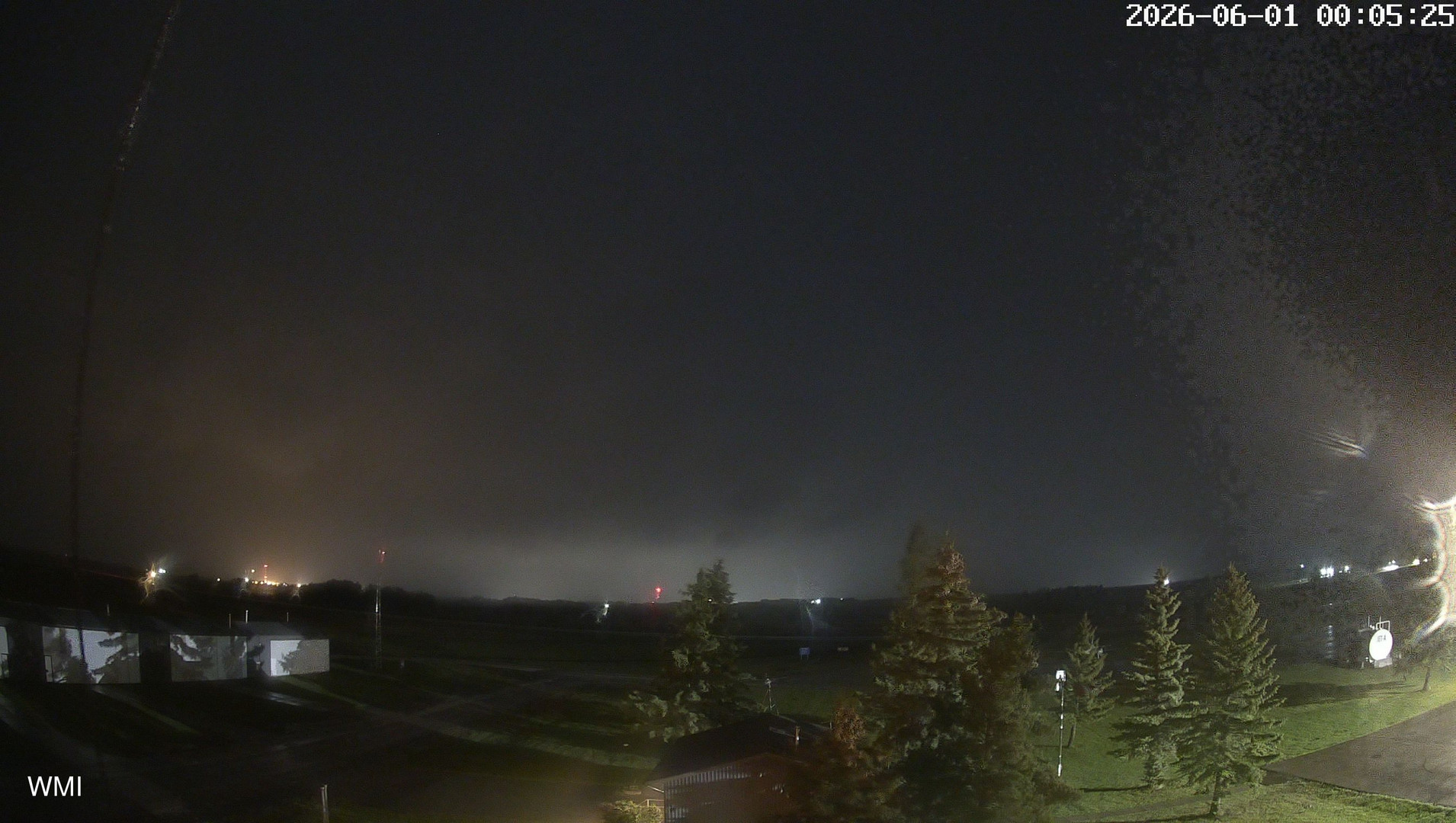 time-lapse frame, Olds Radar North webcam