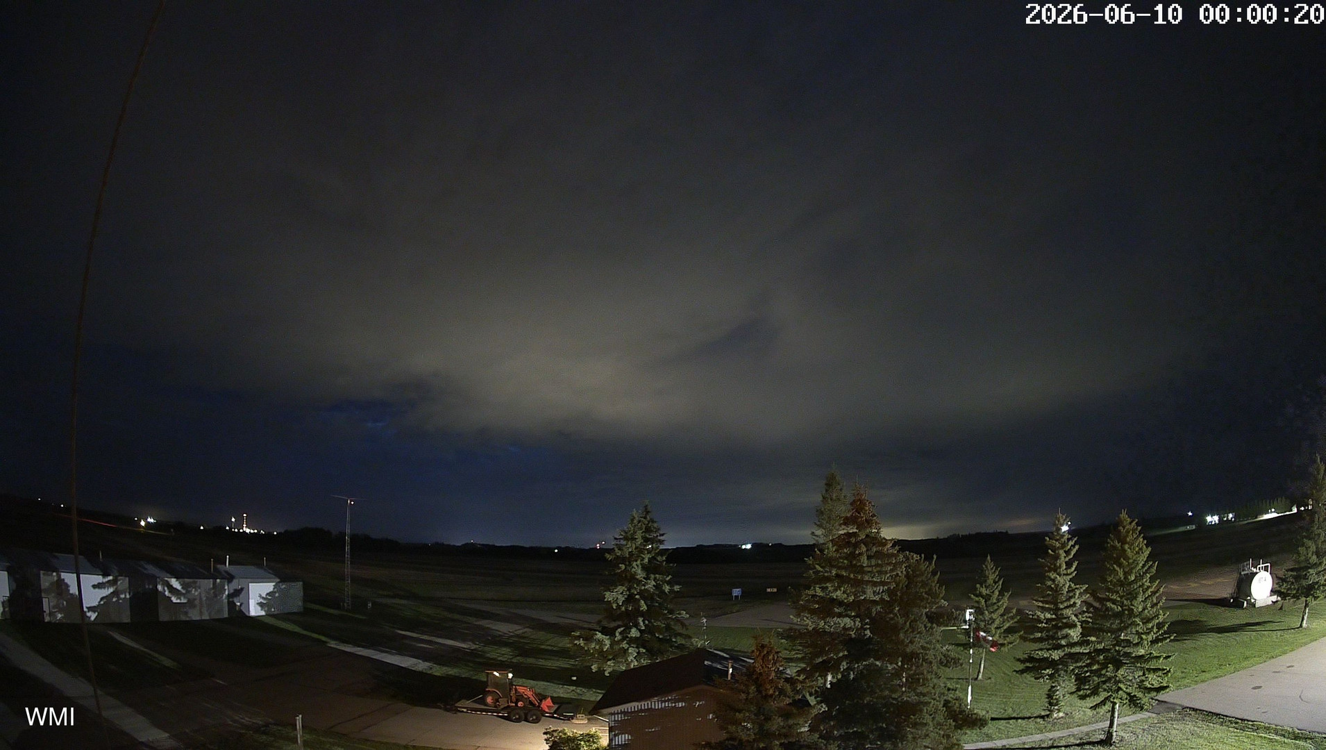 time-lapse frame, Olds Radar North webcam