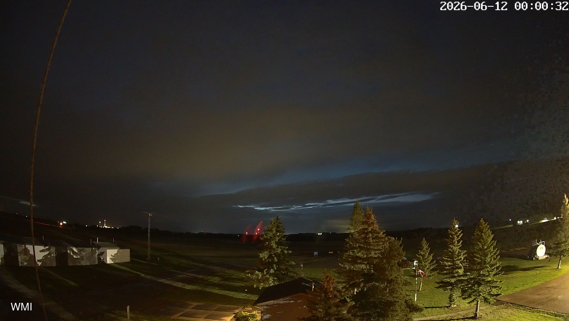 time-lapse frame, Olds Radar North webcam