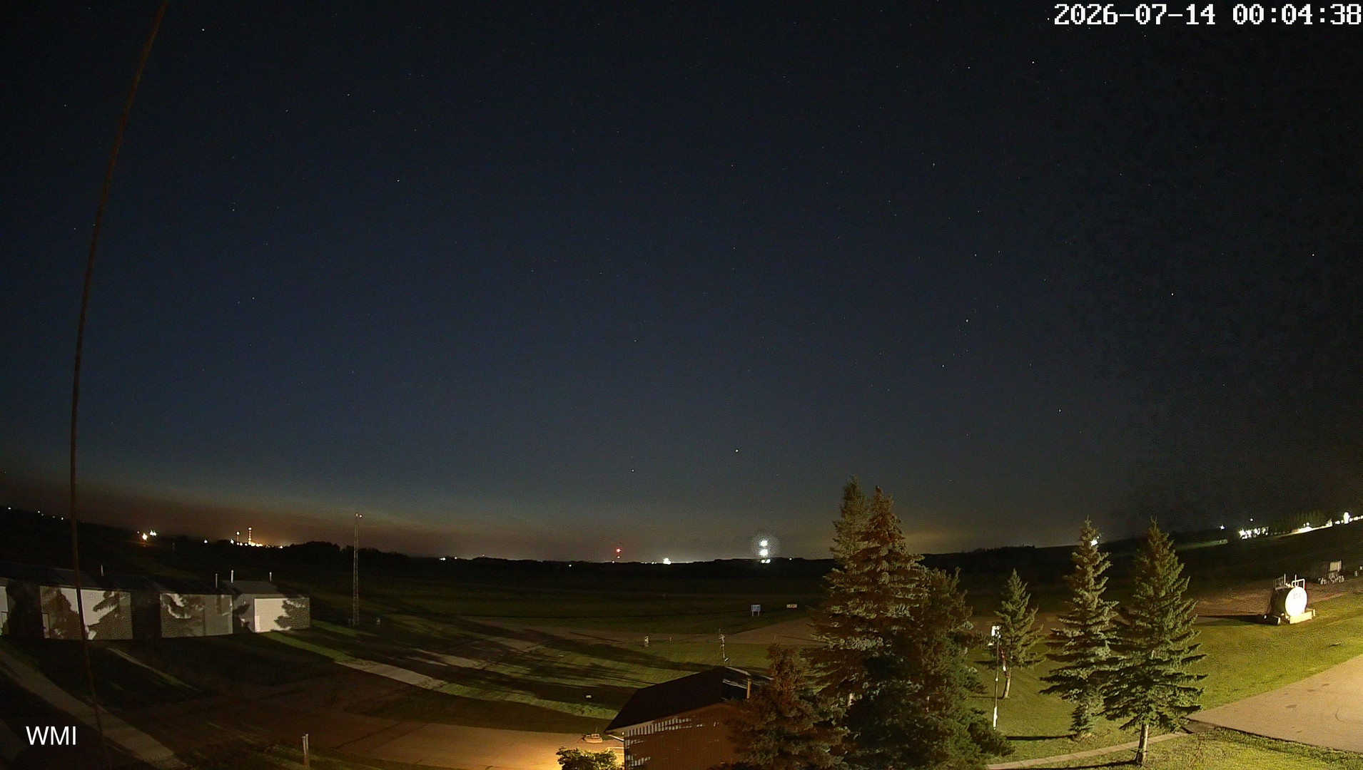 time-lapse frame, Olds Radar North webcam