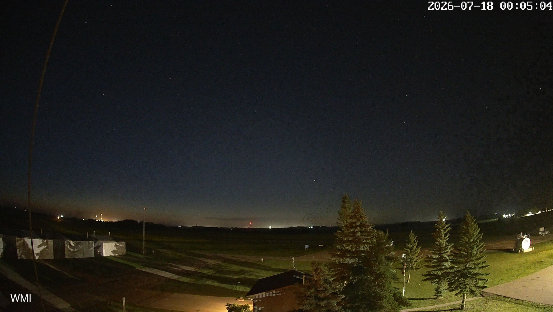 time-lapse frame, Olds Radar North webcam