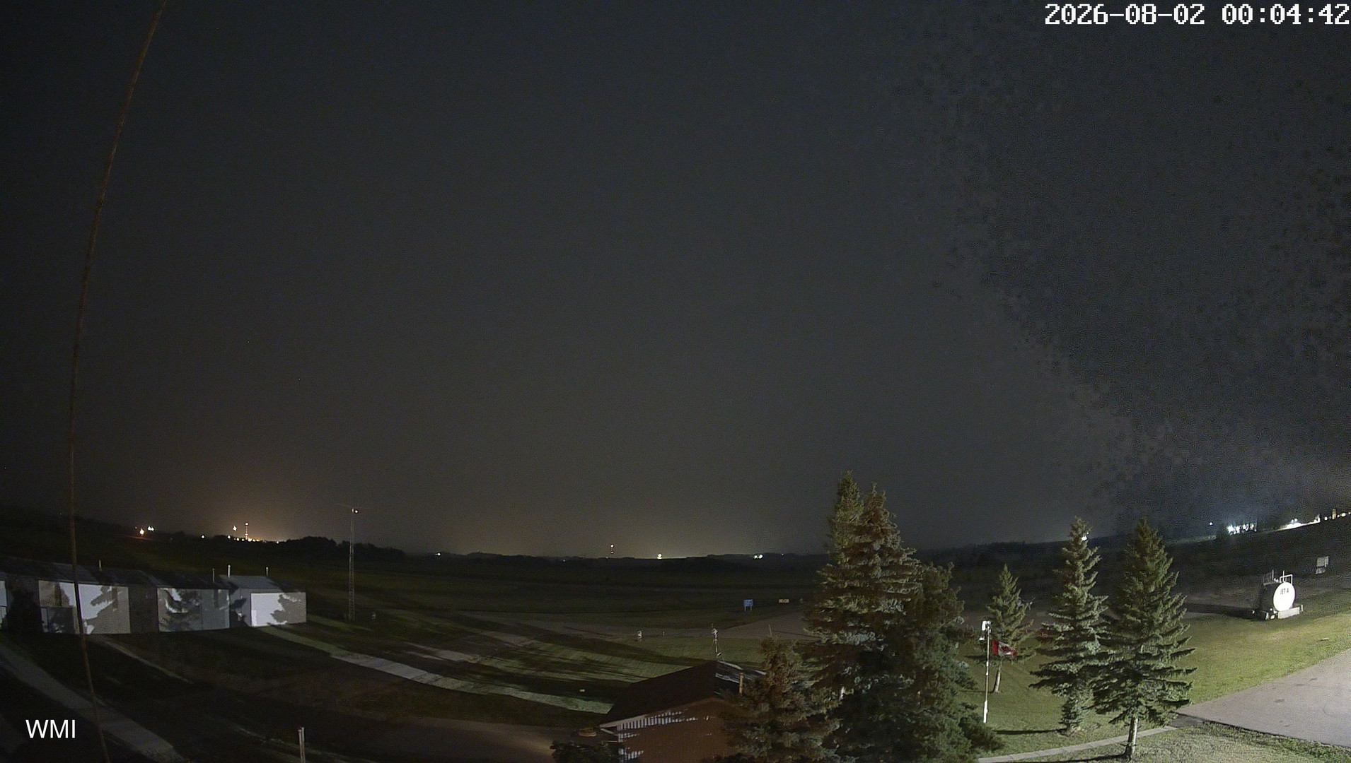 time-lapse frame, Olds Radar North webcam