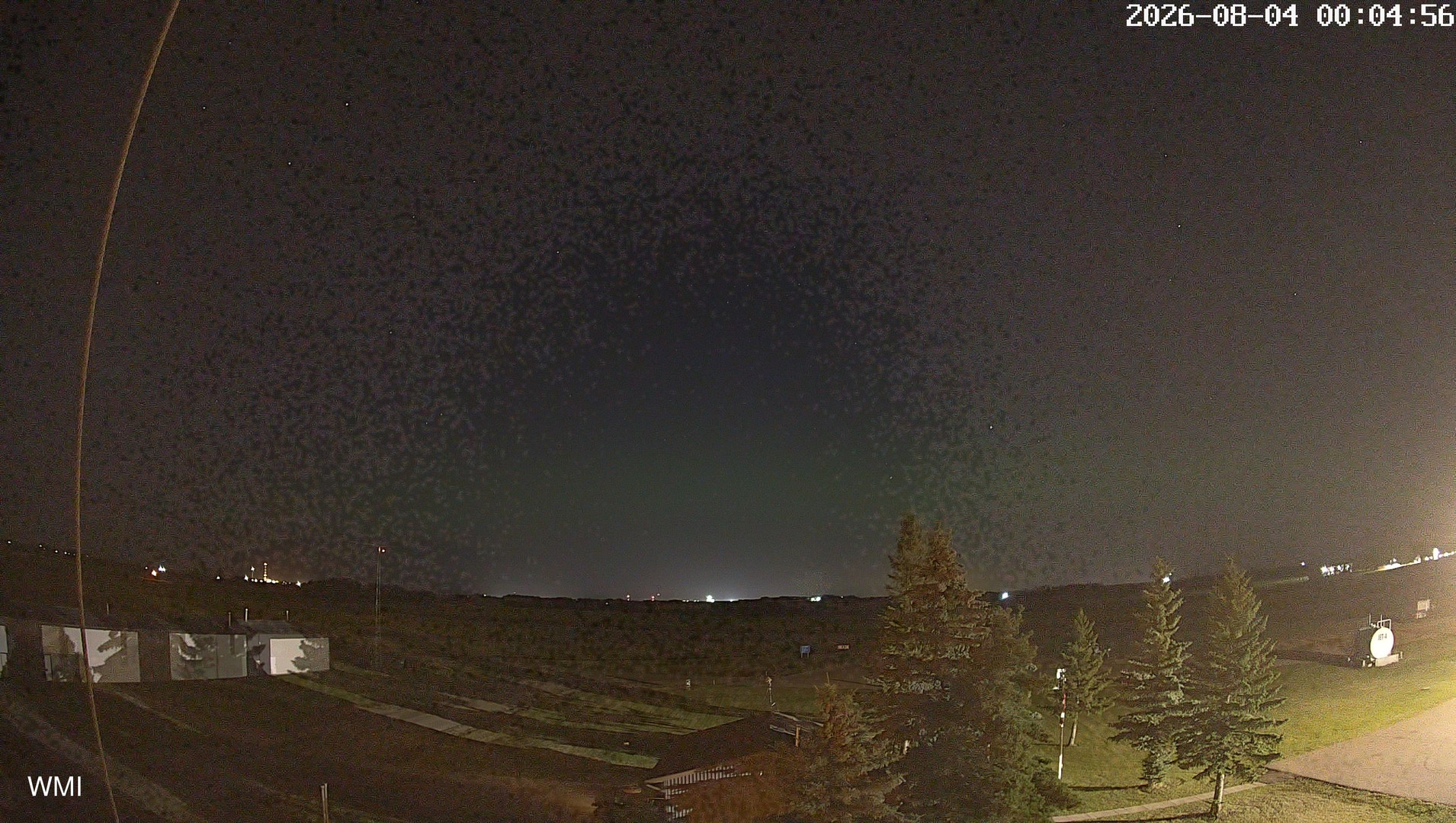 time-lapse frame, Olds Radar North webcam