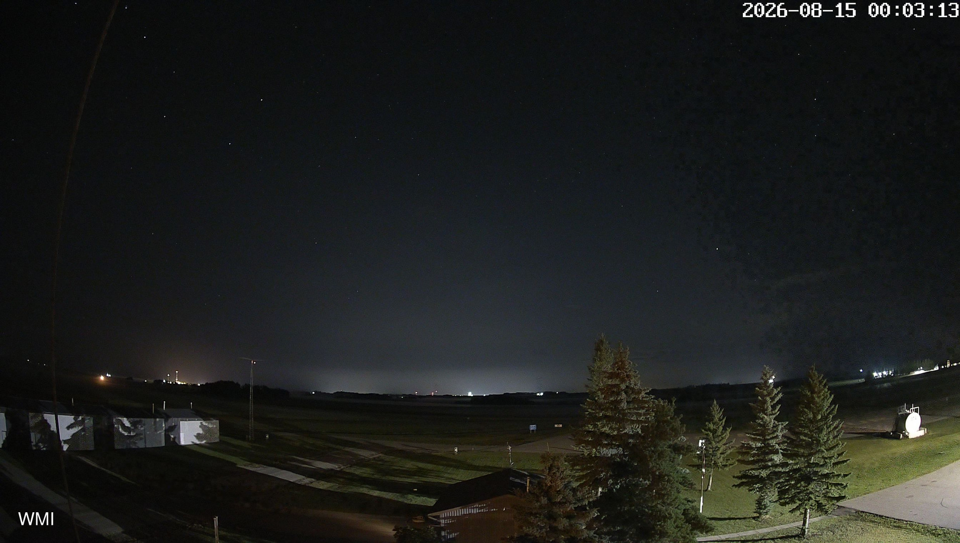 time-lapse frame, Olds Radar North webcam