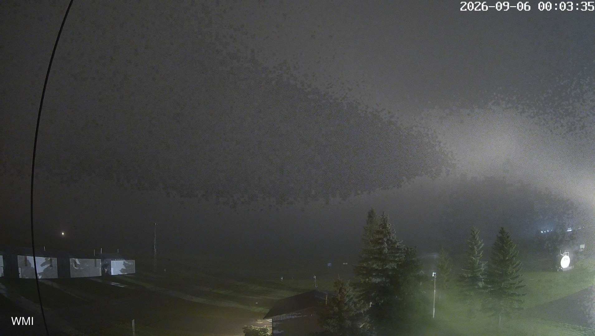 time-lapse frame, Olds Radar North webcam