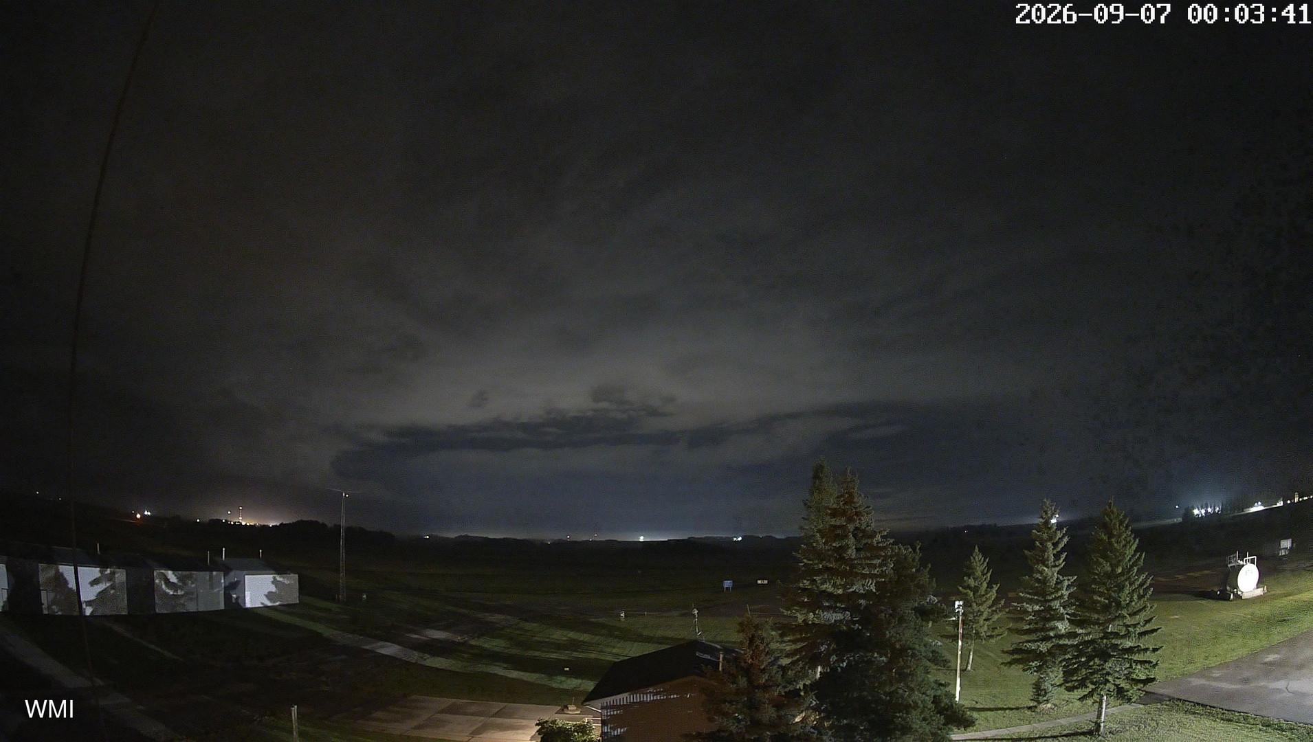 time-lapse frame, Olds Radar North webcam