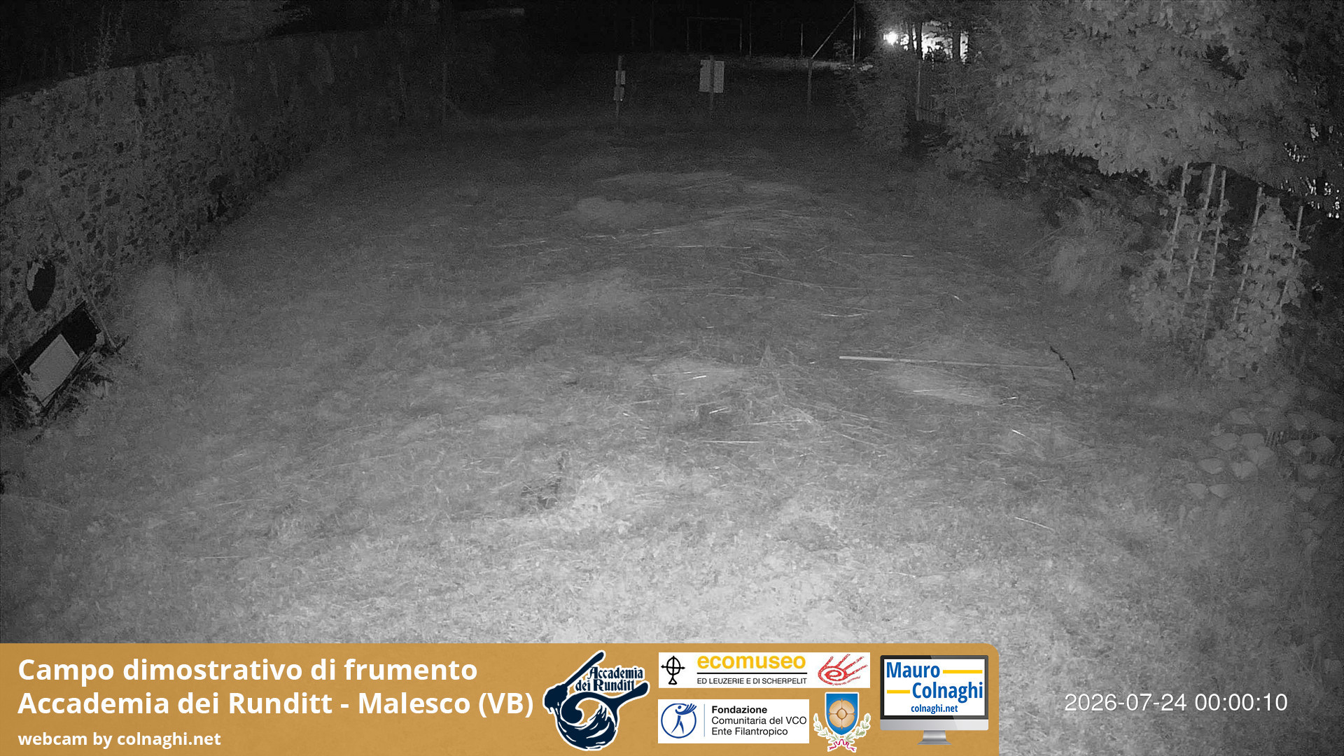 time-lapse frame, Grano webcam
