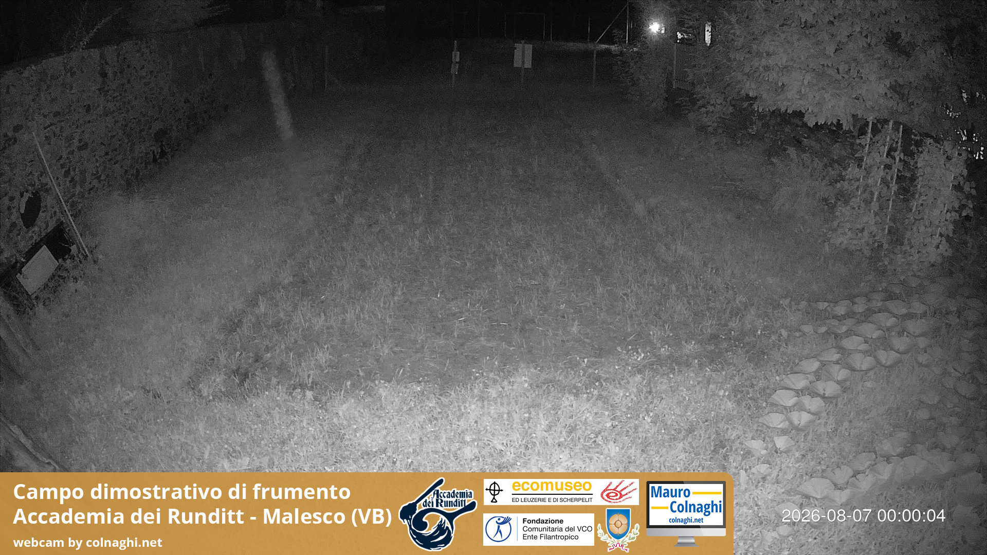 time-lapse frame, Grano webcam