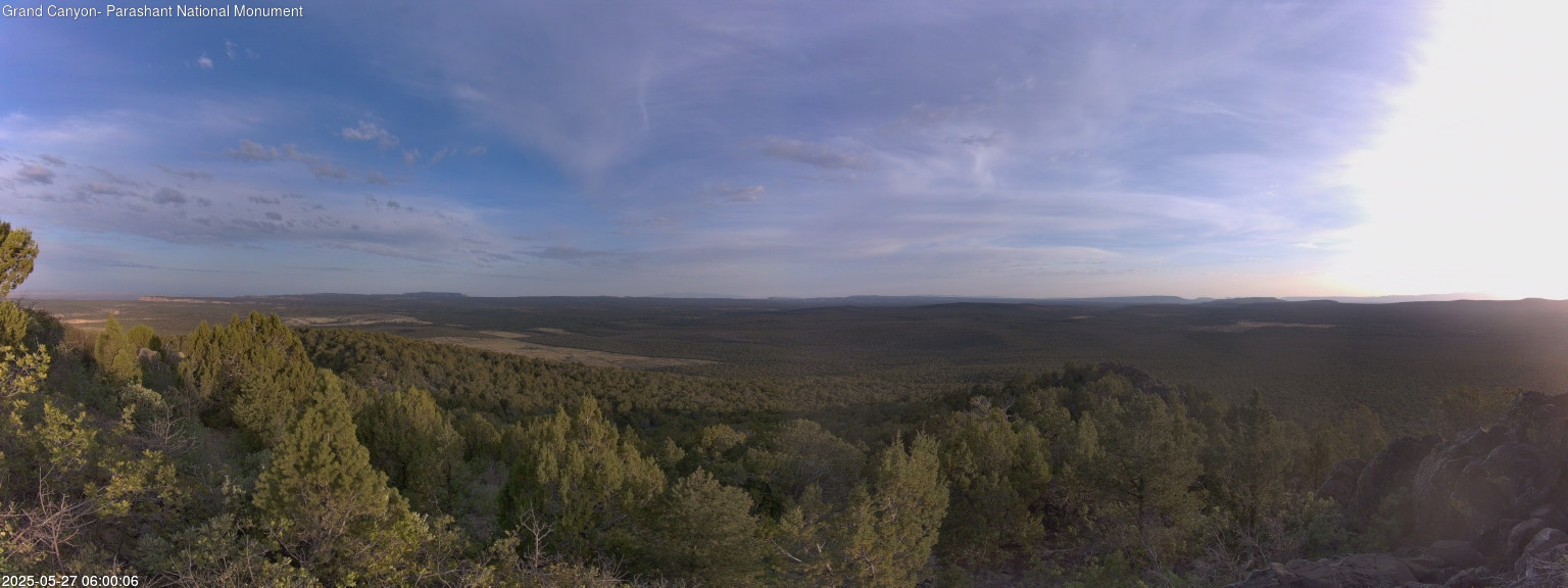 time-lapse frame, Mt Dellenbaugh - North Vista webcam