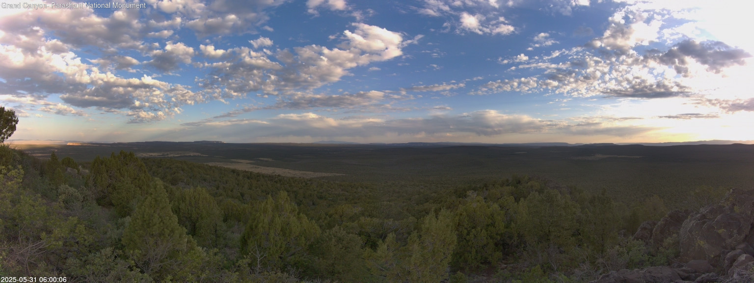 time-lapse frame, Mt Dellenbaugh - North Vista webcam
