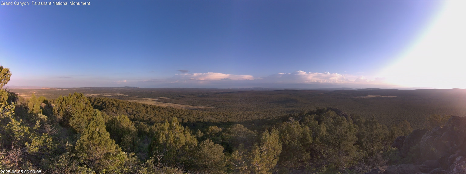 time-lapse frame, Mt Dellenbaugh - North Vista webcam