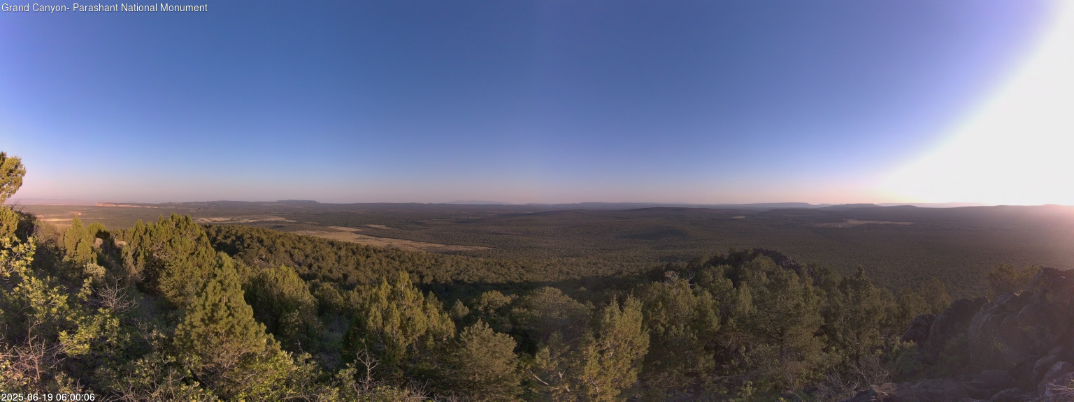 time-lapse frame, Mt Dellenbaugh - North Vista webcam
