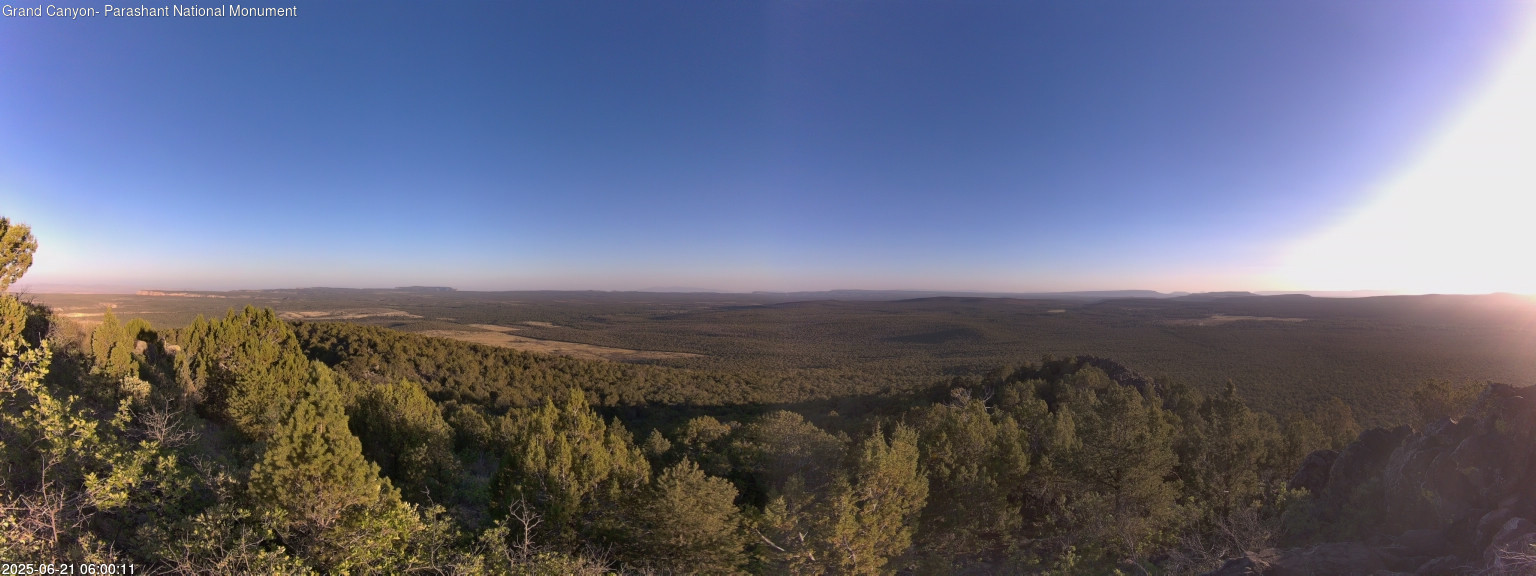 time-lapse frame, Mt Dellenbaugh - North Vista webcam
