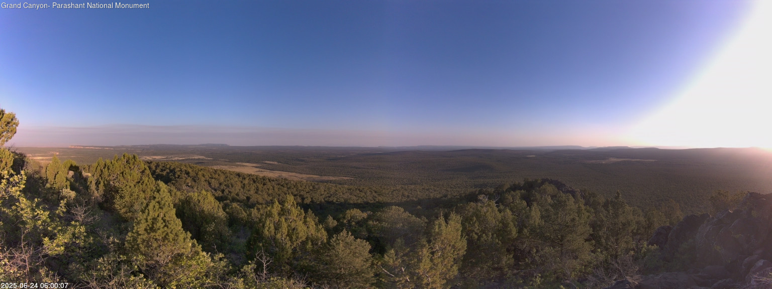 time-lapse frame, Mt Dellenbaugh - North Vista webcam