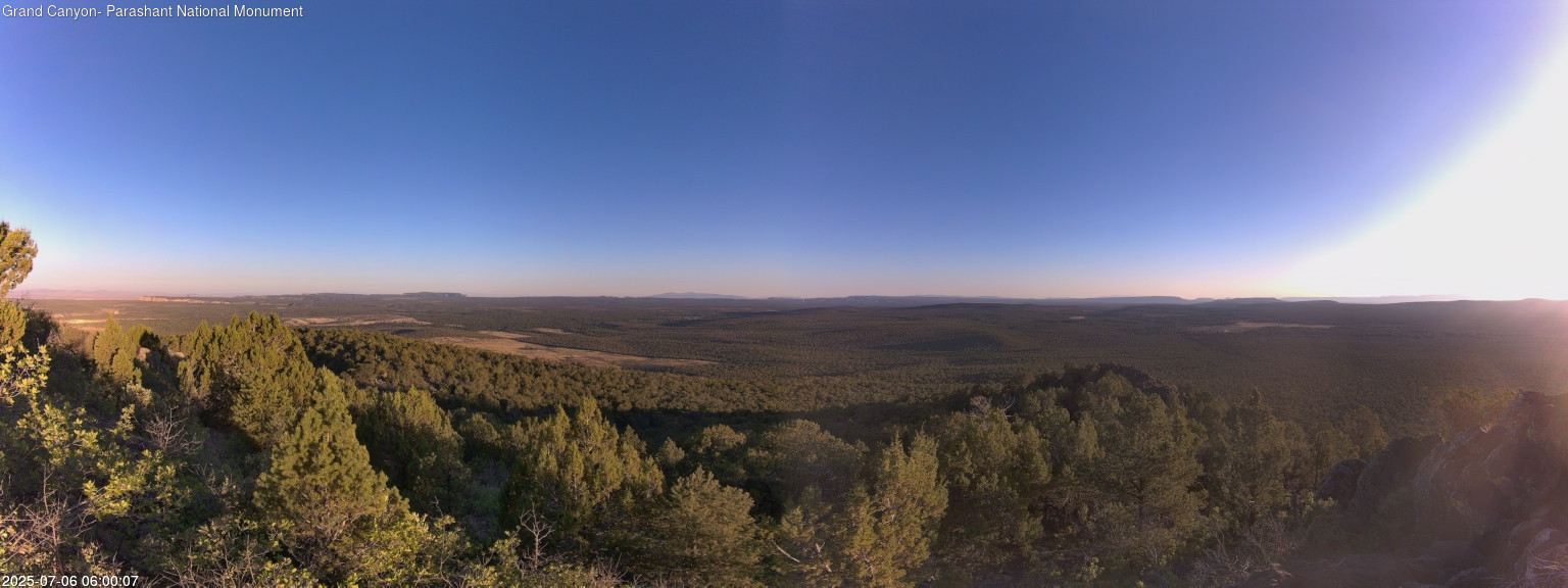 time-lapse frame, Mt Dellenbaugh - North Vista webcam
