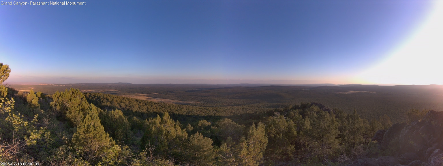 time-lapse frame, Mt Dellenbaugh - North Vista webcam