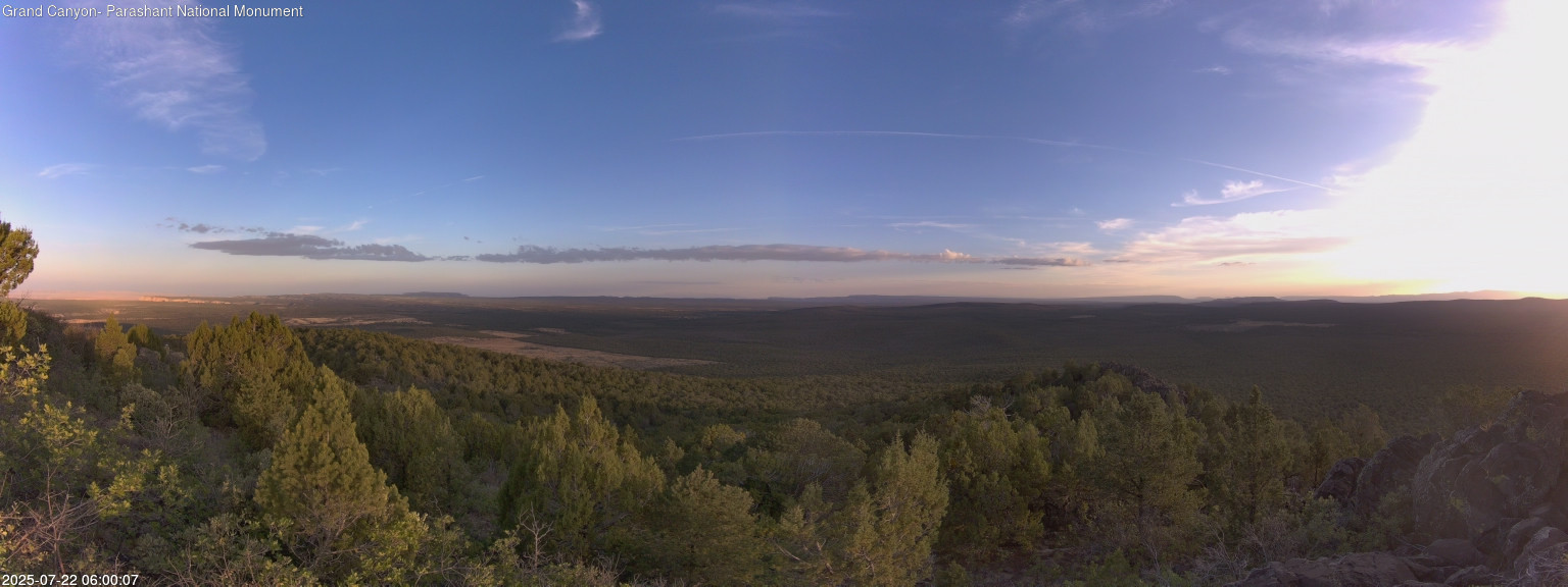 time-lapse frame, Mt Dellenbaugh - North Vista webcam