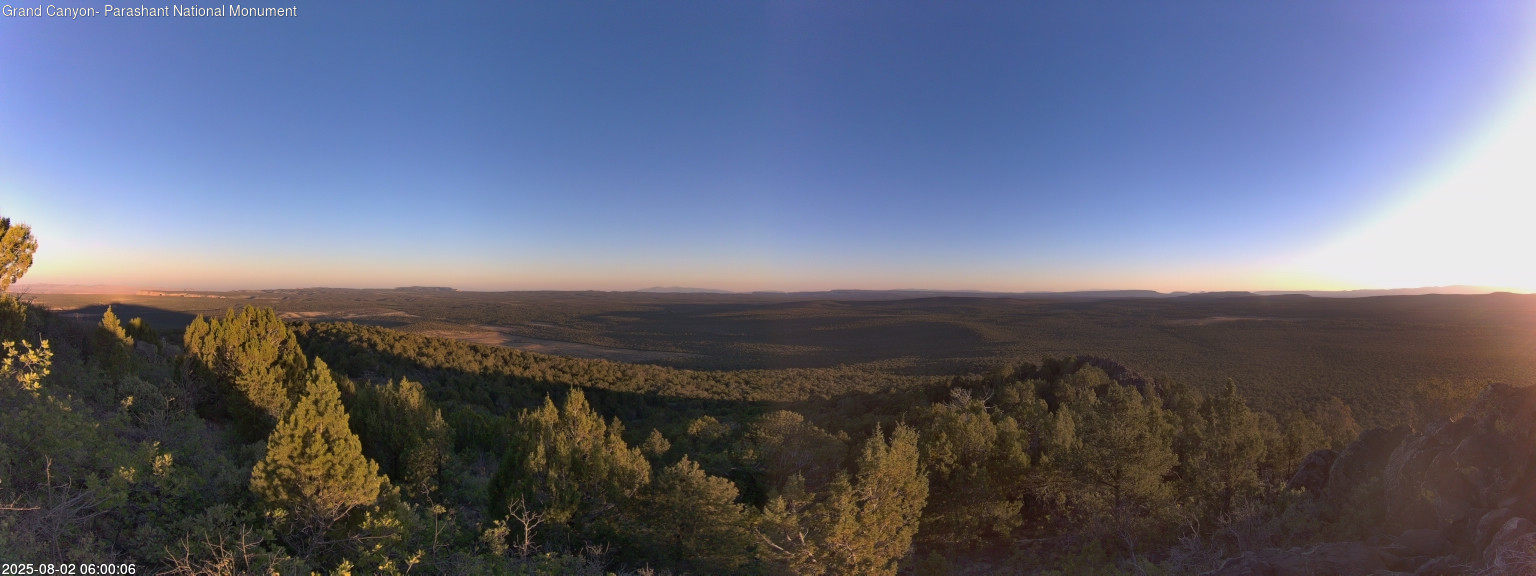 time-lapse frame, Mt Dellenbaugh - North Vista webcam