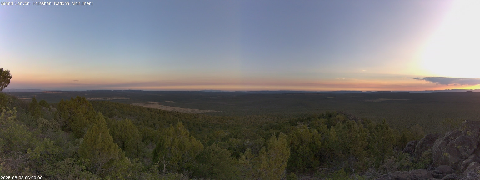 time-lapse frame, Mt Dellenbaugh - North Vista webcam