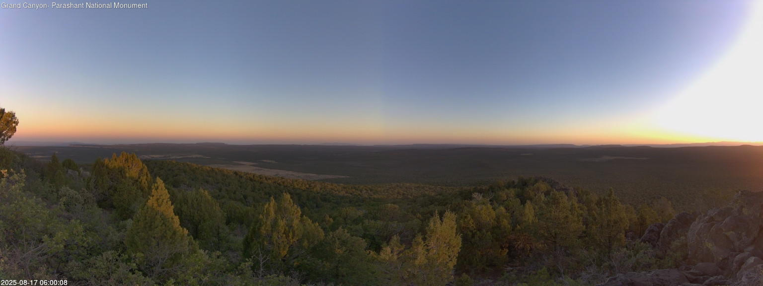 time-lapse frame, Mt Dellenbaugh - North Vista webcam