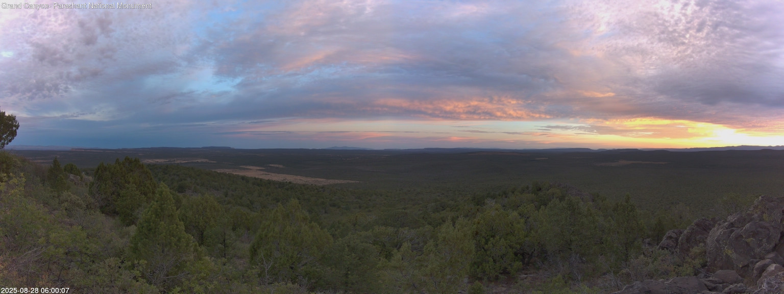 time-lapse frame, Mt Dellenbaugh - North Vista webcam