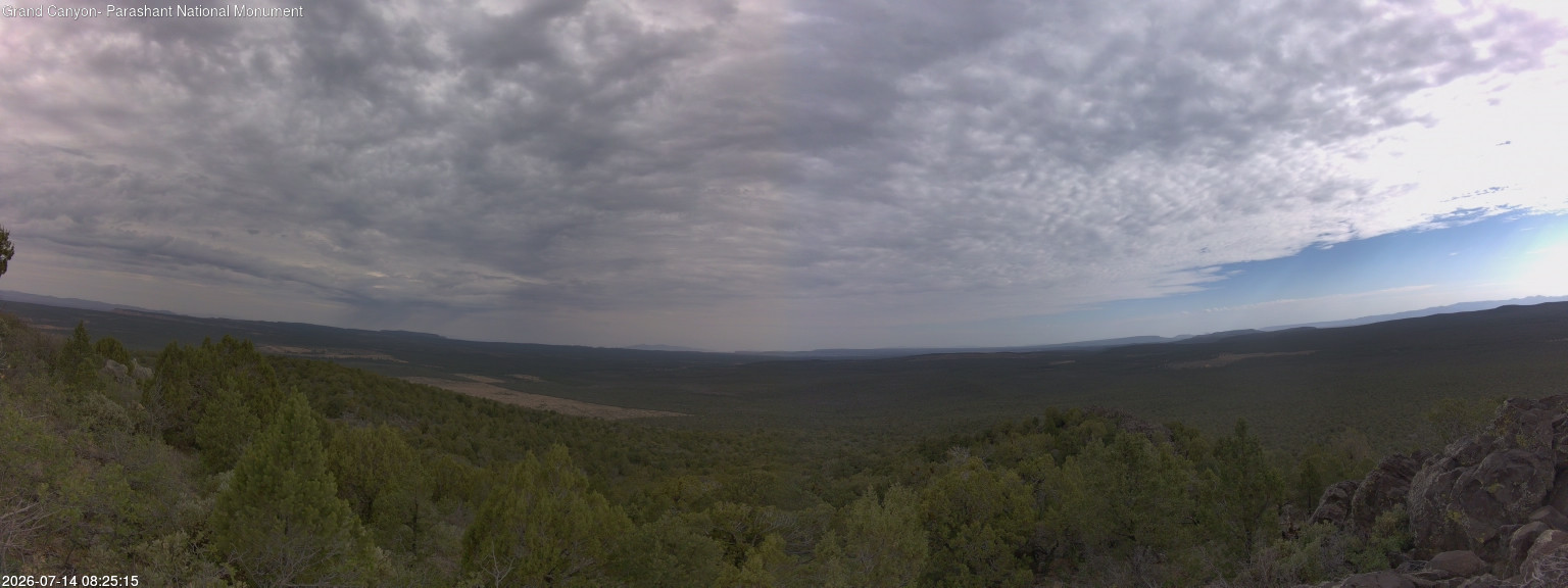 time-lapse frame, Mt Dellenbaugh - North Vista webcam