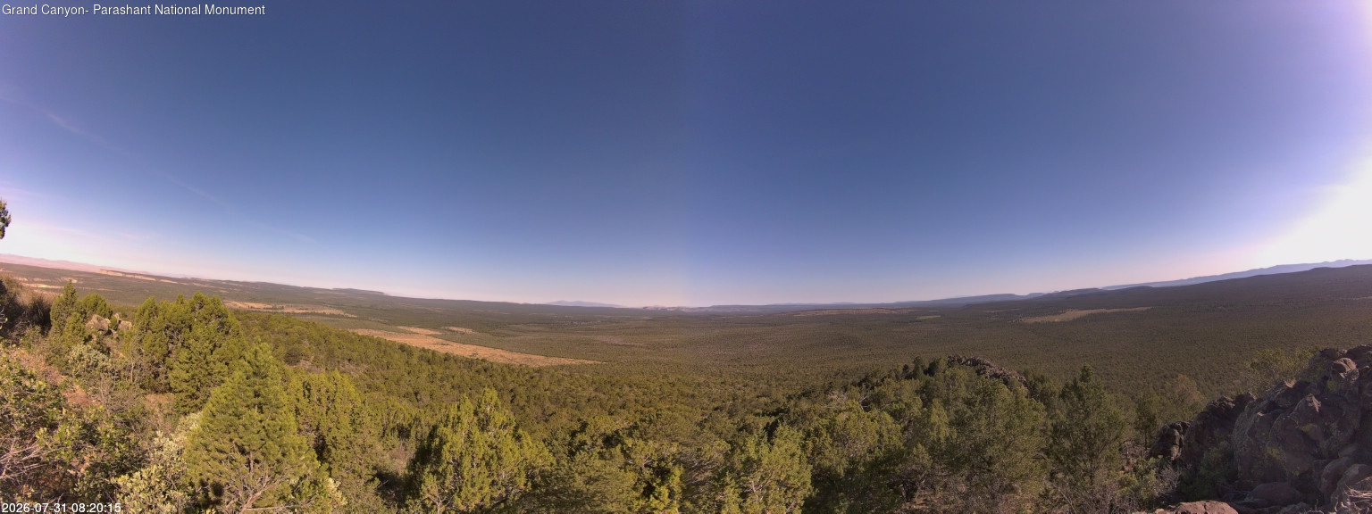 time-lapse frame, Mt Dellenbaugh - North Vista webcam