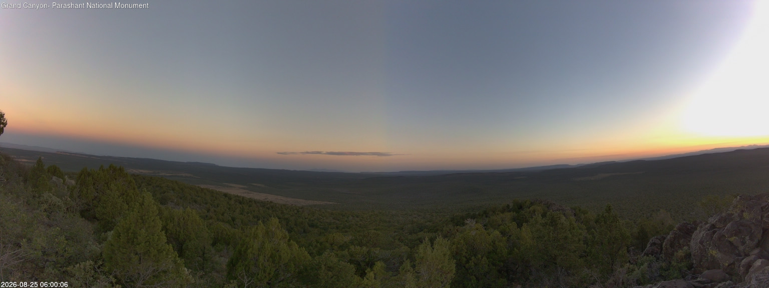 time-lapse frame, Mt Dellenbaugh - North Vista webcam
