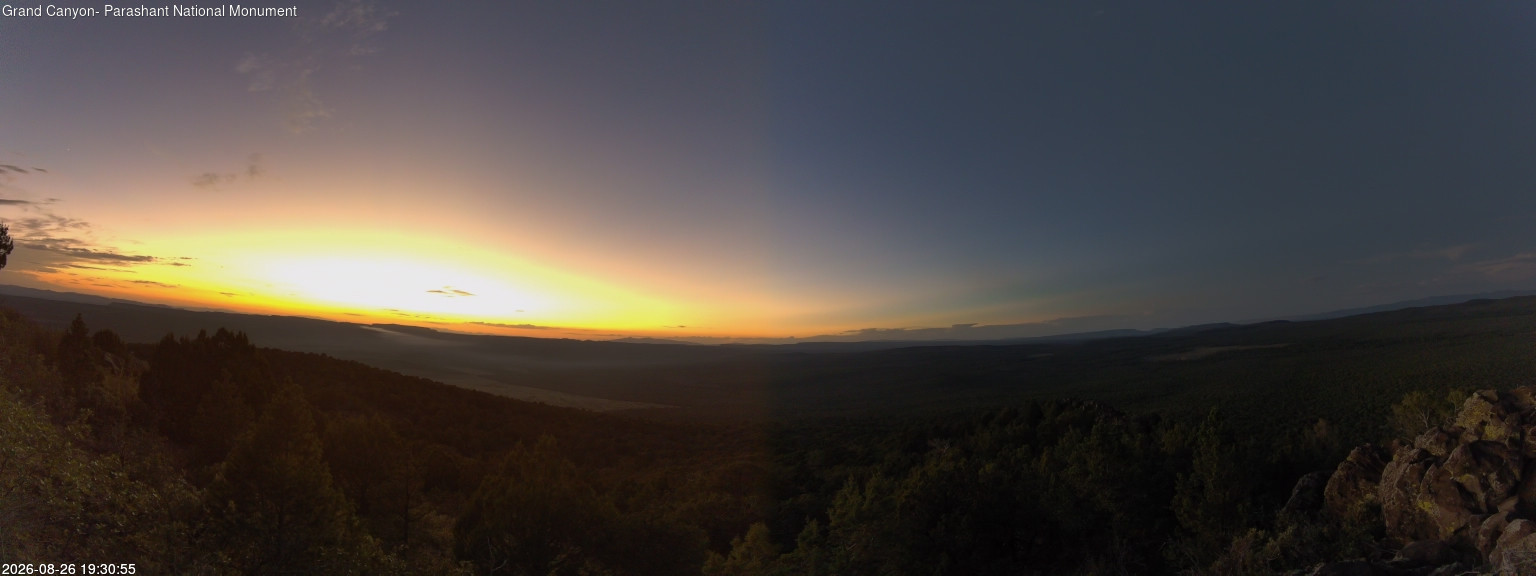 view from Mt Dellenbaugh - North Vista on 2026-08-26