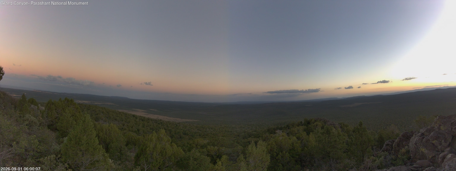 time-lapse frame, Mt Dellenbaugh - North Vista webcam