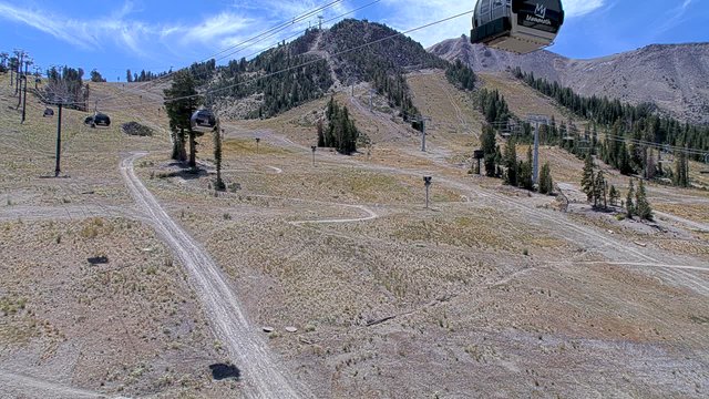 view from Mammoth Main Lodge on 2026-08-24