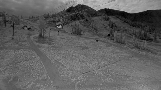 time-lapse frame, Mammoth Main Lodge webcam